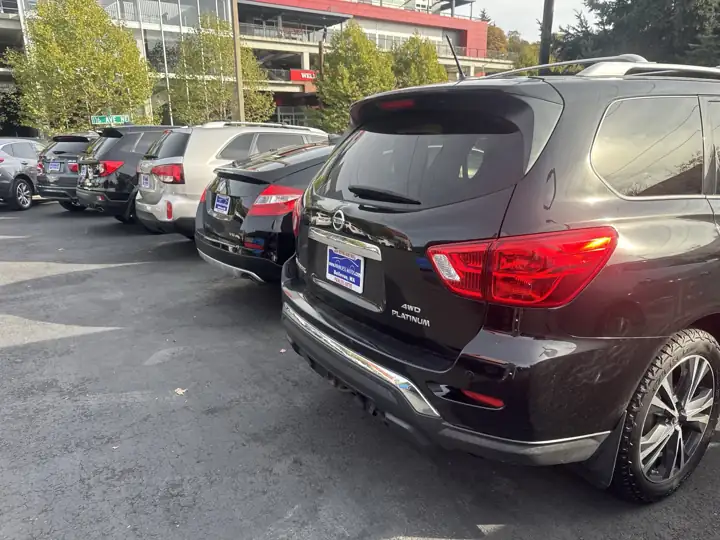 Rows of cars on the Painless Autos lot